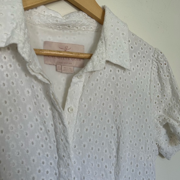 *Rare* Gal Meets Glam Cotton Eyelet Dress - Picture 4 of 8